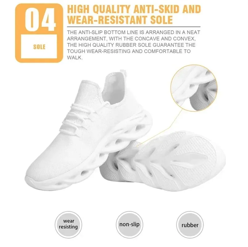 Evh Stripe Design Casual Flat Shoes Street Fashion Rock Trend Sneakers Women Classic Popular Non-slip Running Shoes