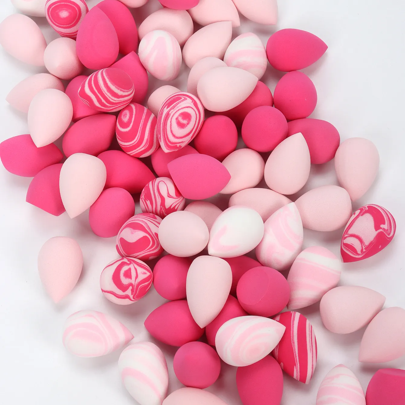 10/20/30/50/100Pcs Mini Makeup Sponges Expand When Exposed to Water Can Be Used Both Wet and Dry Suitable for All Skin Types