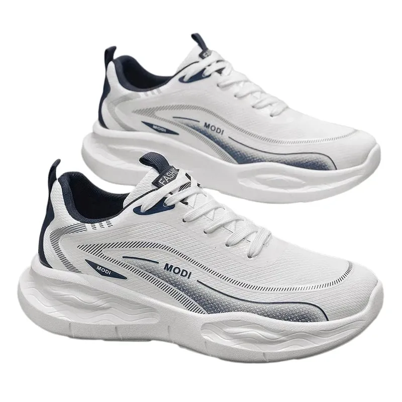 Artificial Leather Men Casual Shoes Breathable Male Lightweight Sneakers Outdoor Spring Walking Comfort Free Shipping