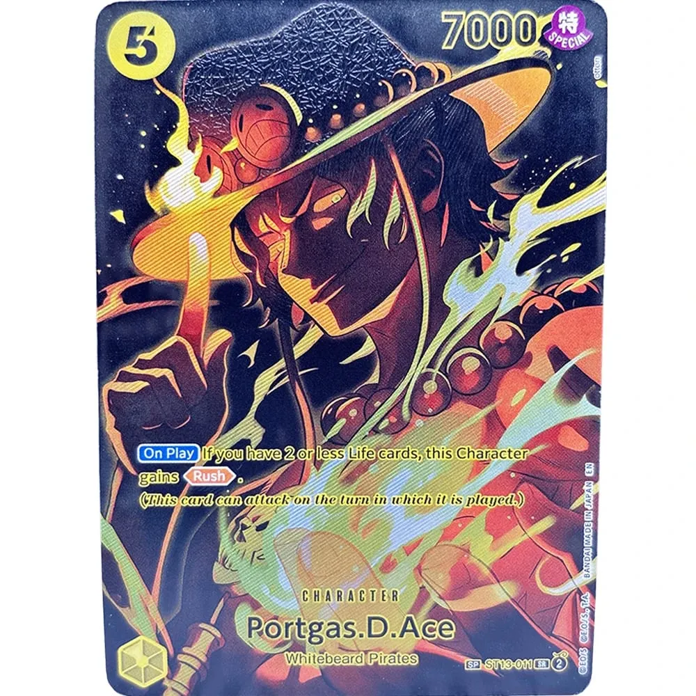 Collection Cards Roronoa Zoro ST18-004 EN Shining Creativity Rare Holographic Embossed Textured Foil Cards