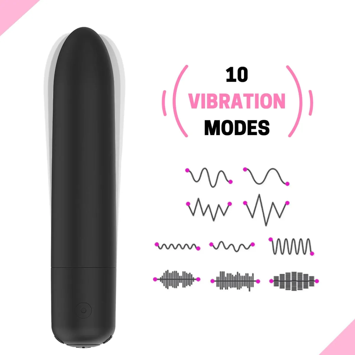 1pc Mini Bullet Vibrator Massage Dildo Vibrador AV Stick Adult Sex Toys for Women G-Spot Clitoris Stimulator Female Masturbator — image 4