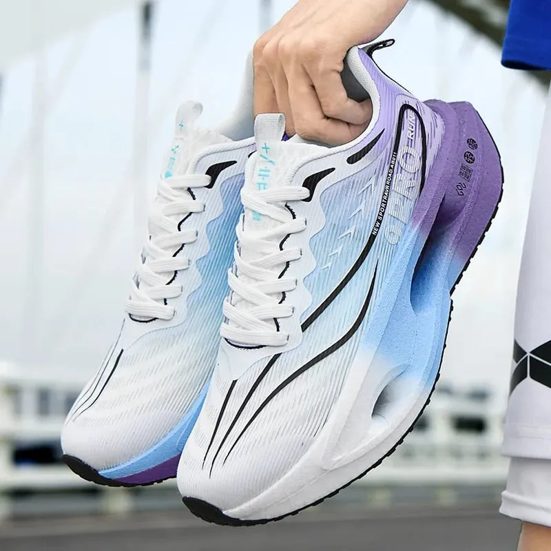 Carbon Board Marathon Speciality Sports Men Running Shoes Breathable Women's Athletic Sneakers Casual Walking Shoes Male Autumn