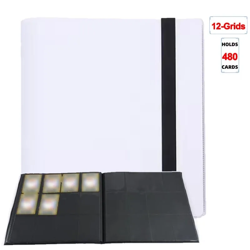 160/360/480/540 Cards Capacity Pocket Holder Binders Albums For Game Card Book Sleeve Holder Large-capacity Card Binder Notebook