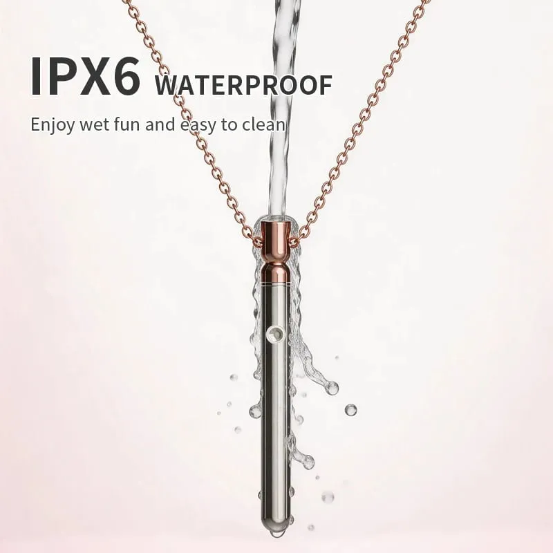 Mini Metal Bullet Vibrator For Woman Necklace Jump Egg G-Spot Massager Dildo Clitoris Stimulator Sex Toys for Adults 18