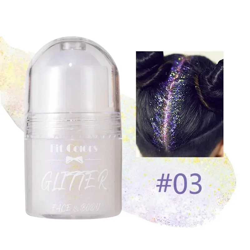 Sparkling Sequins Glitter Gel Face Body Eye Painting Shine Liquid White Silvery Pearl Gloss Eye Brighten Stage Makeup Decoration