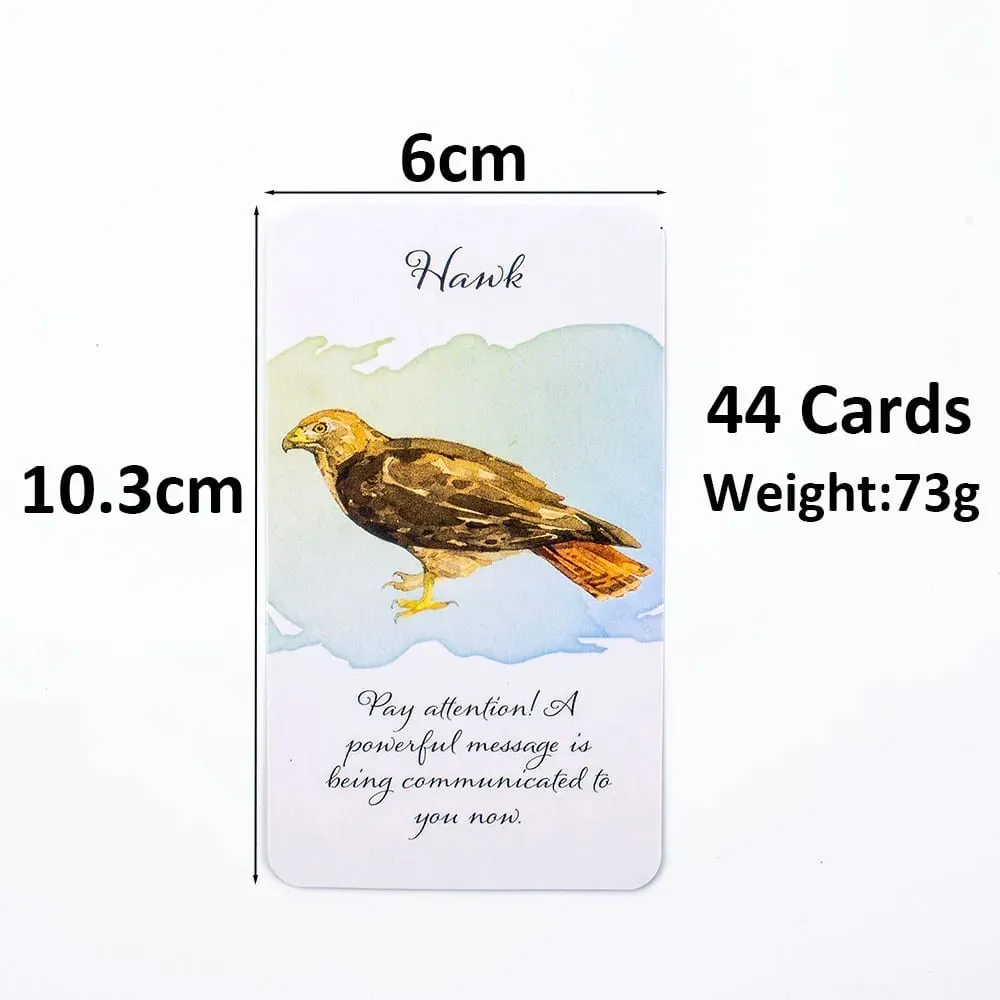 Divine Feather Messenger 44 Oracle Cards English Visions Divination Edition 10.3x6cm Deck with PDF Guide Book for Board Games & — image 5