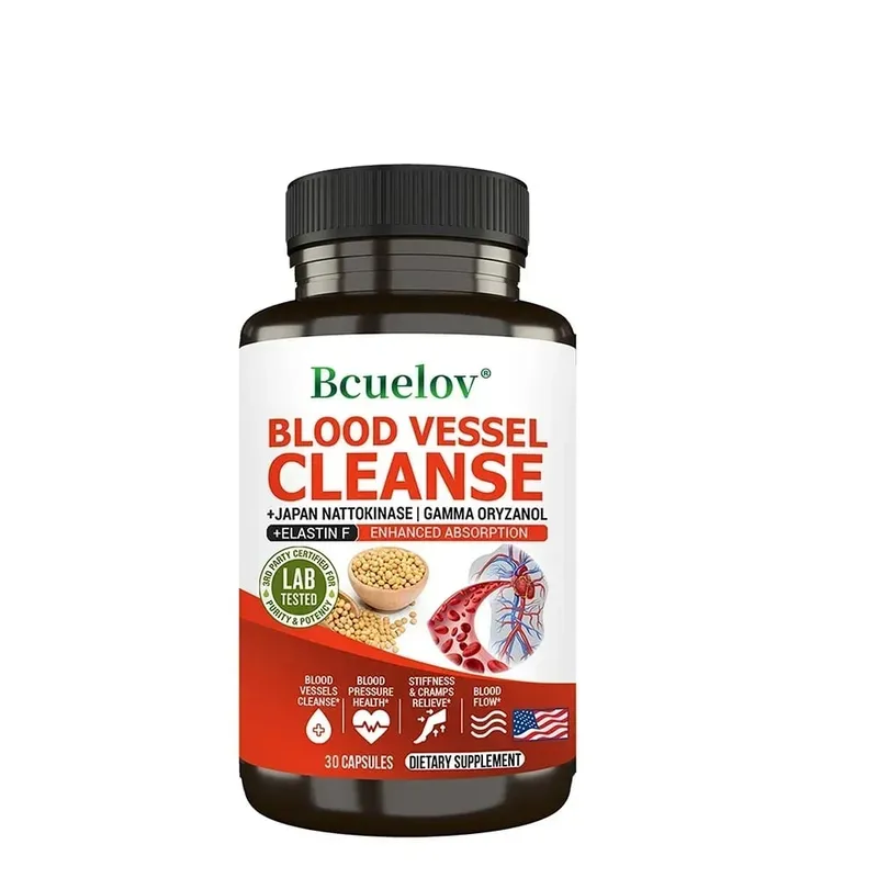 Nattokinase 2000 FU Supplement - Improve Blood Circulation Promote Detoxification Metabolism Maintain Cardiovascular Health — image 8