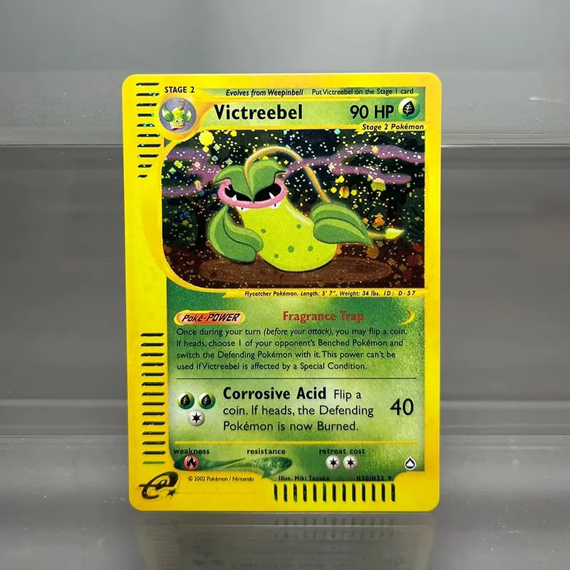 PKM-Karten Steelix Alakazam Scizor Einzelfolienkarten Raichu Slowking Game Collection-Karten PTCG-Ersatzkarten Aquapolis-Serie