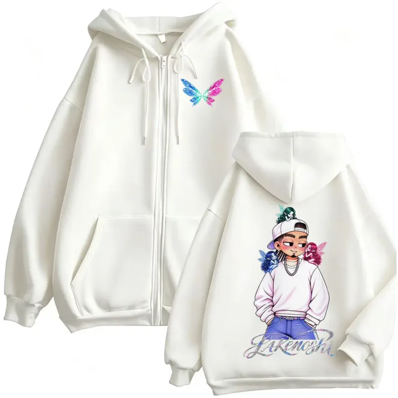 Omar Courtz Por Si Manana No Estoy New Album 2026 Tour Zipper Hoodies Men Women Fashion Hip Hop Pop Music Sweatshirt Jacket Coat