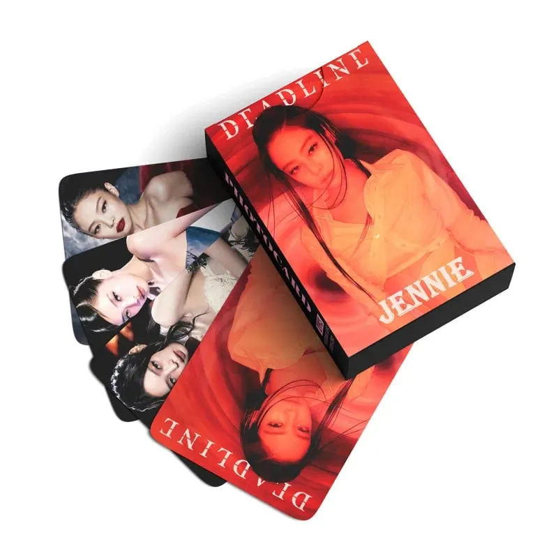 Spot Goods127Zhang FenmoBPSmall card stickerDEADLINE JENNIE Jin Zhini Card Stickers
