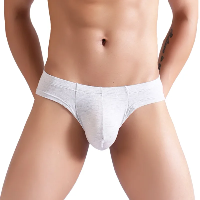 Sexy Mens Slip Cueca U Convex Underwear Breathable Low Waist Soft Briefs Lingerie High Fork Panties Underpants Calzoncillos — image 13