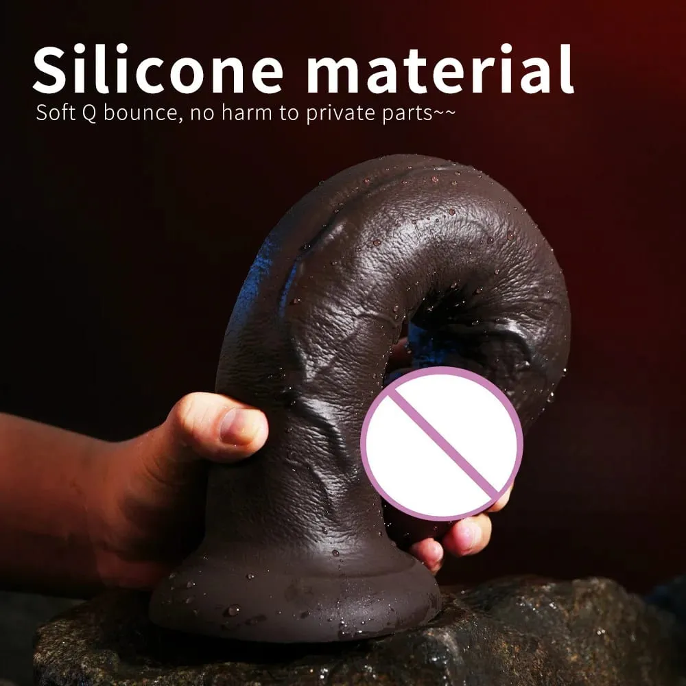 Super Long Dildo G-Spot Soft Realistic Silicone Anal Dildos Strapon Dick Butt Plug Masturbat Penis Adult Sex Toys for Man Women