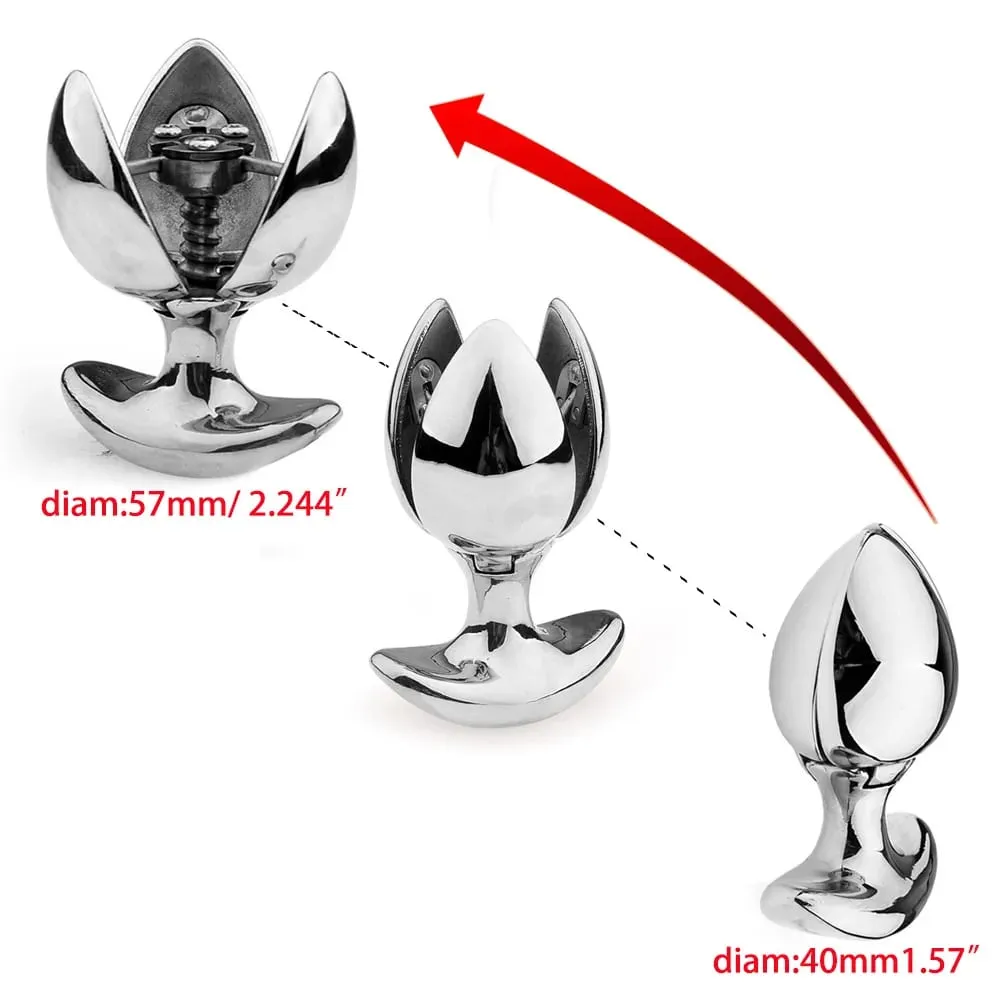 Plug Anal en métal coloré, vestibulaire, pour Masturbation Gay, Stimulation du point G, propagation du cunnilingus, peut être ouvert, jouets sexuels, 18 ans et plus