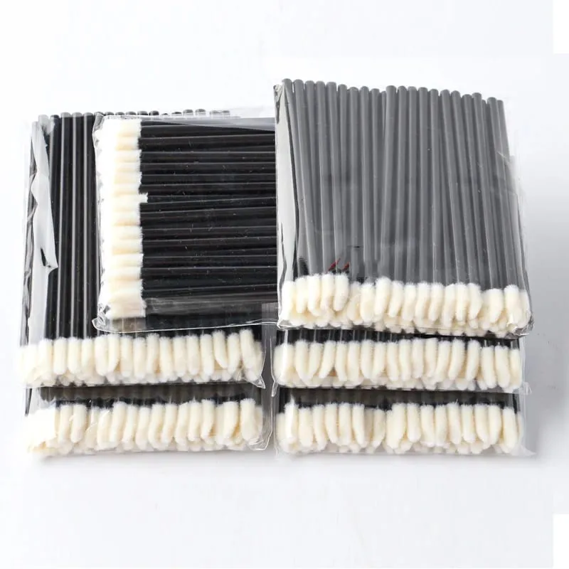 50/500/1000Pcs Wholesale Lip Brushes Makeup Brush Eyelashes Extension Lip Gloss Applicator Lipstick Wands Set Cosmetic Make Up