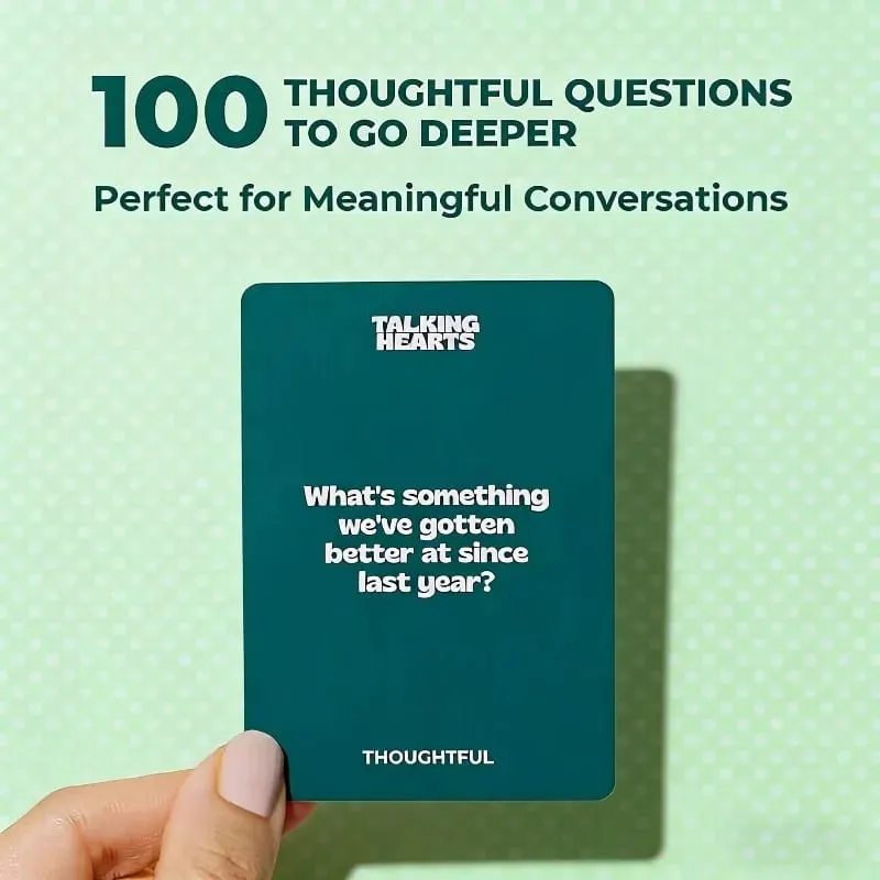 Talking Hearts Couples Edition Couples Edition Talking with Heart Card Interactive Dialogue Problem