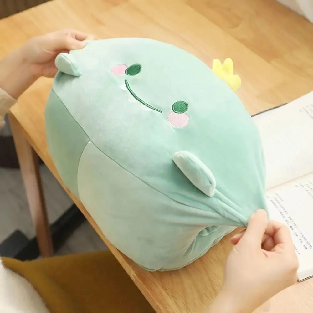 Creative Hand Warmer Pillow Super Soft Hand Hold Office Nap Pillow Keep Warm Animal Pillow Stuffed Winter