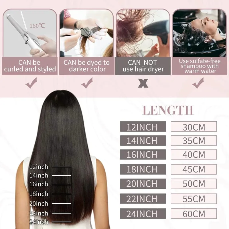 [Low Price] Ugeat Tape in Hair Extensions Human Hair Real Human Hair Extensions Tape in Hair 50G