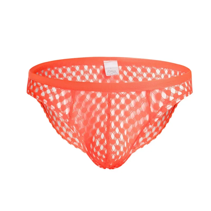 Mens Thong Low Cut See Through Lace Underwear