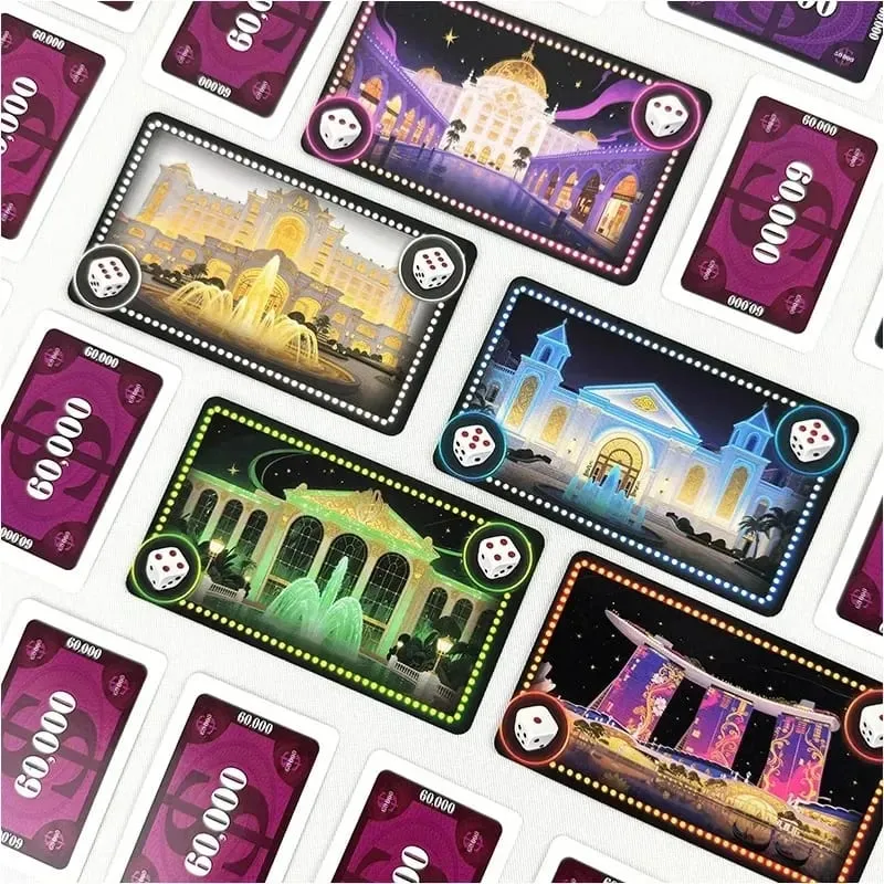 Las Vegas Royale Strategy Board Game Portable Version - a Brilliant Choice for Family Game Night