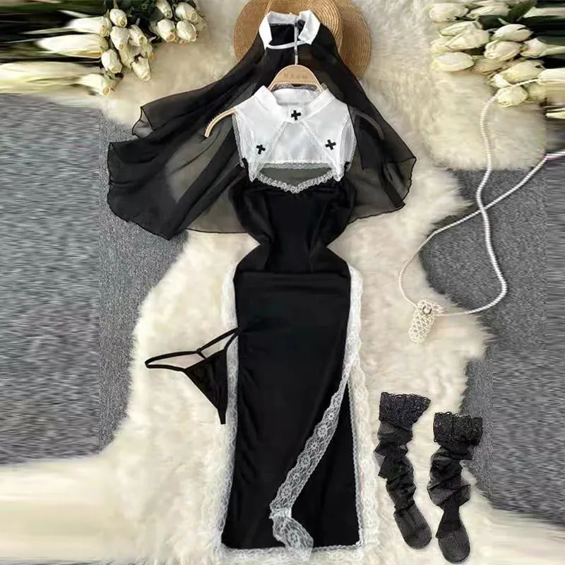 Sevimli Gri Tavşan kulaklık Üst Seksi Backless Slim Fit Bodysuit Zip Kolsuz Kadın Seksi Erotik Iç Çamaşırı Tavşan Cosplay Tulum