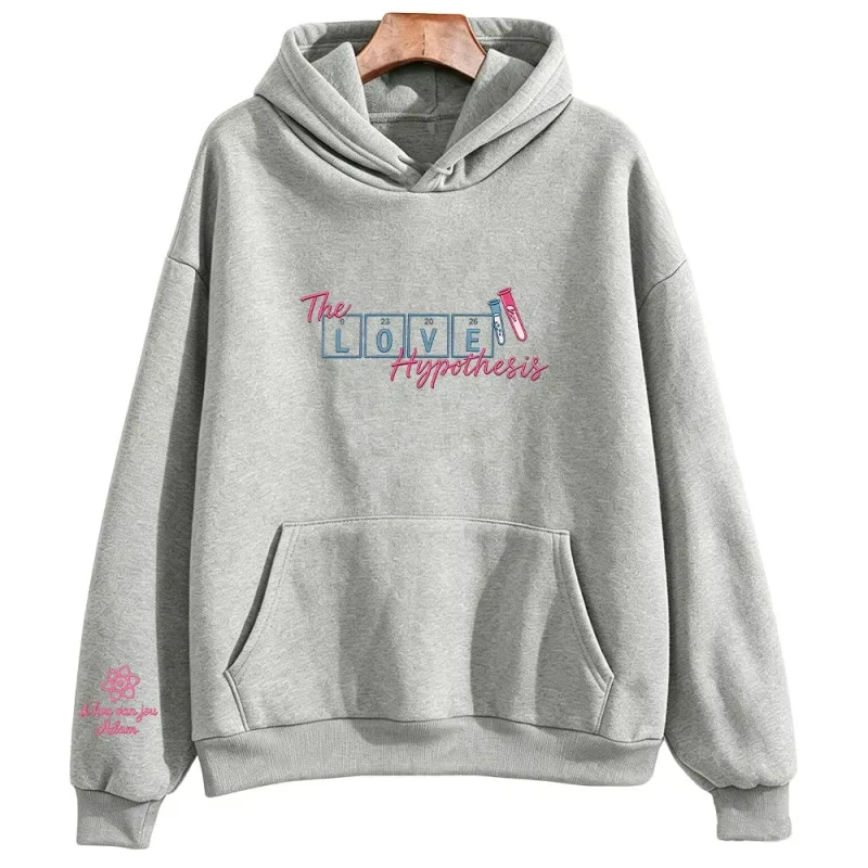 The Love Hypothesis Book Art Movie Graphic Print Hoodies Women Men Streetwear Hip Hop Long Sleeve Harajuku Oversized Sweatshirts