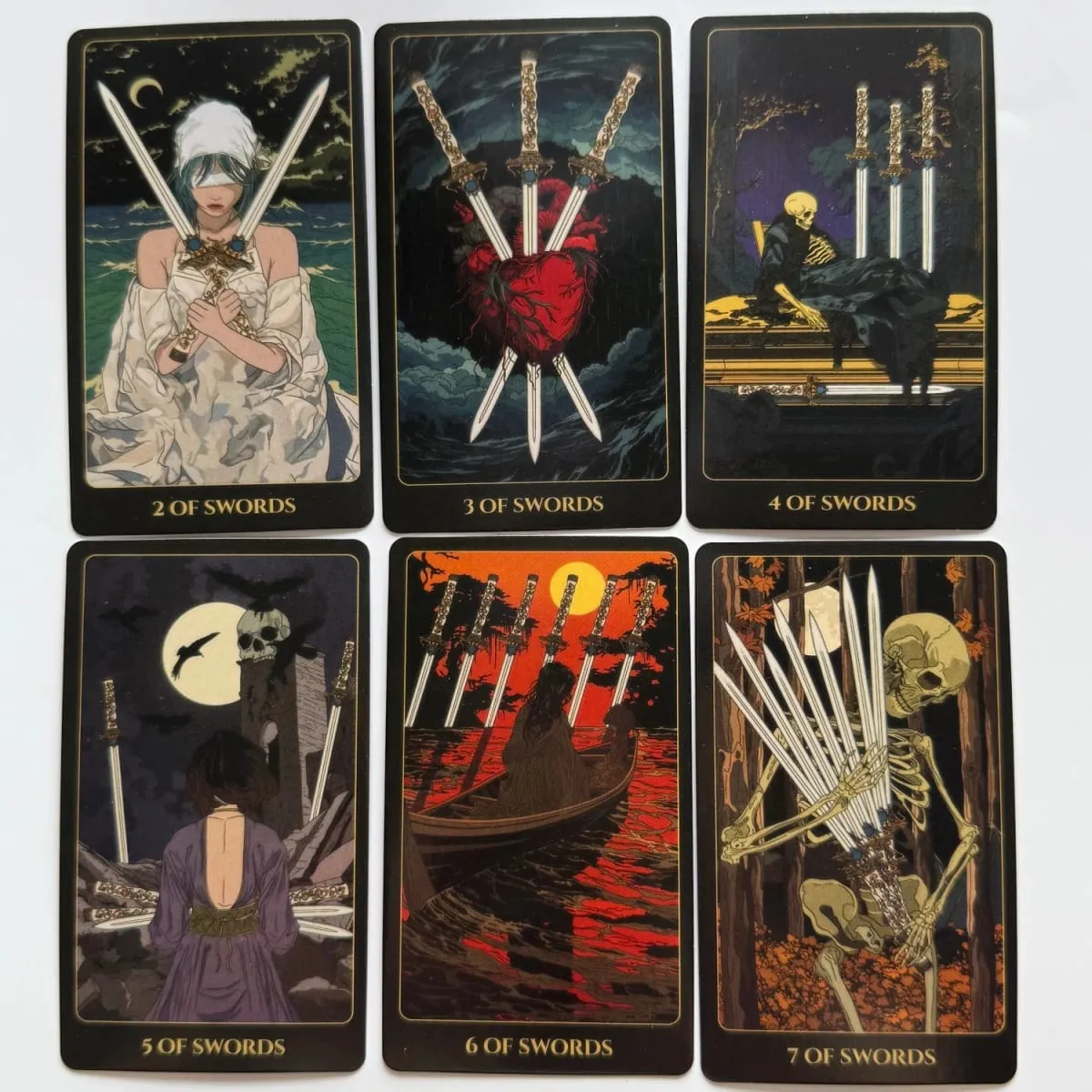 Ukiyo Tarot Cards English Visions 78 Deck Board Playing Games