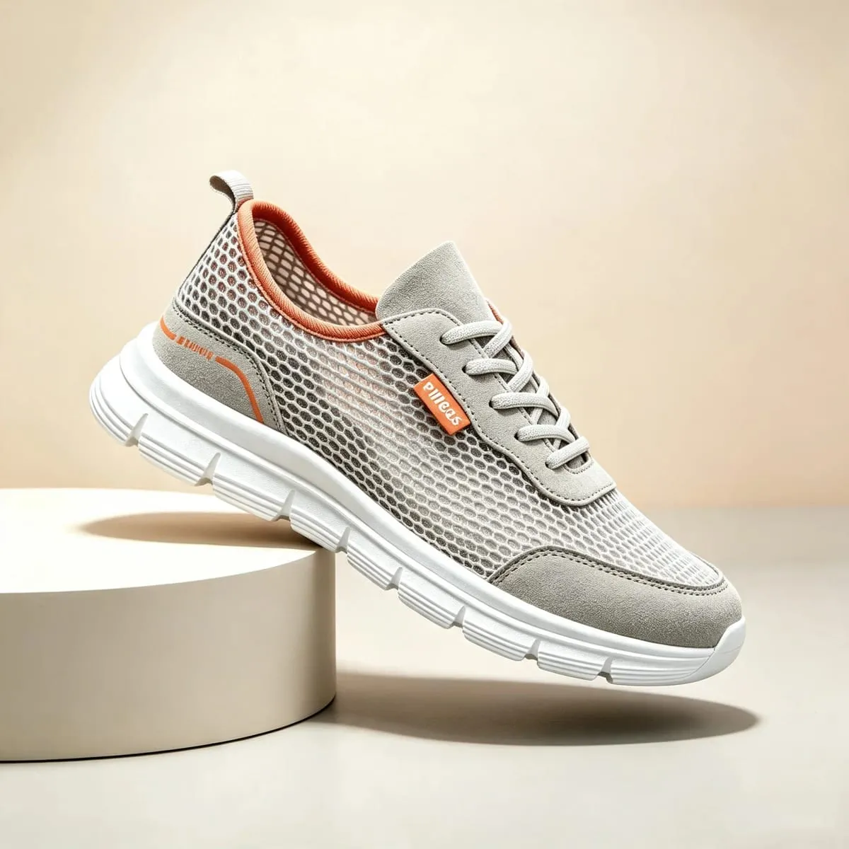 Men Casual Mesh Shoes Summer Breathable Everyday Walking Sneakers Lightweight Non Slip Driving Loafers