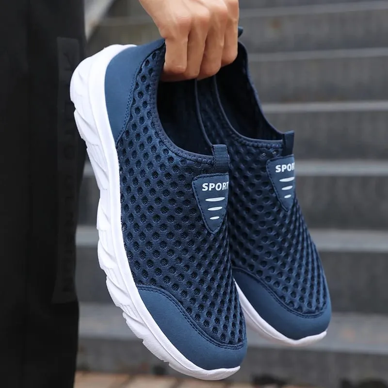 New 2026 Men Running Shoes Breathable Outdoor Sports Shoes Lightweight Sneakers for Man Comfortable Athletic Training Footwear