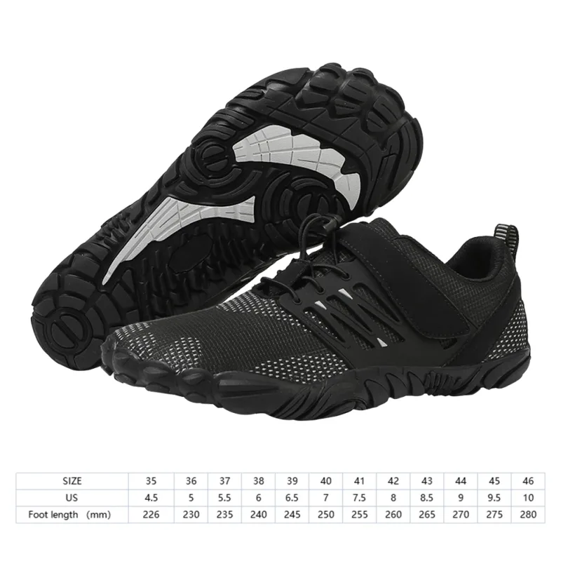 Men Women Comfy Water Shoes Athletic Hiking Water Shoes Breathable Beach Shoes for Outdoor Trailing Trekking Camping Walking