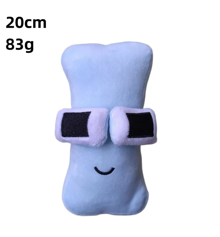 26 English Alphabet Lore 0-9 Number Plush Toy Anime Doll Kawaii Children's Enlightenment Montessori Plush Toy Doll Birthday Gift