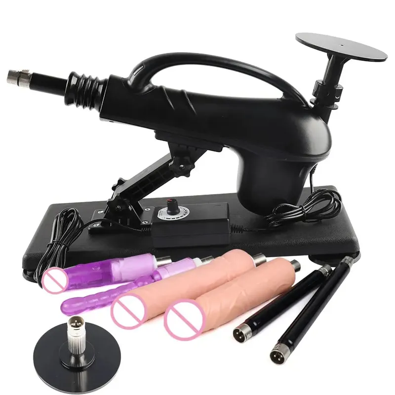 New 3XLR Sex Machine for Woman Adjustable Masturbating Pumping SexTooys for Men Adult Toys Upgrade Vibrator Dildo