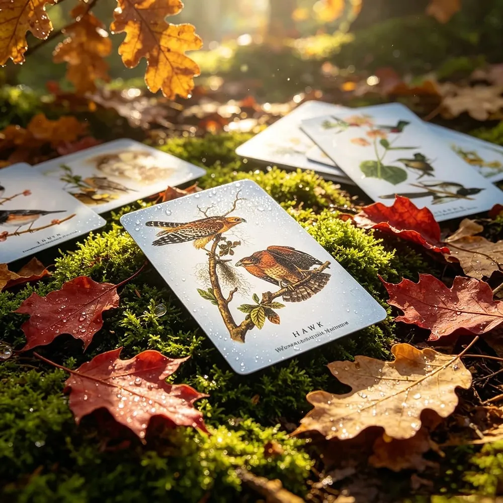 The Spiritual Meaning of Birds Oracle Cards Animal Spirit Guide Divination Deck Bird Messenger Spiritual Guidance Meditation