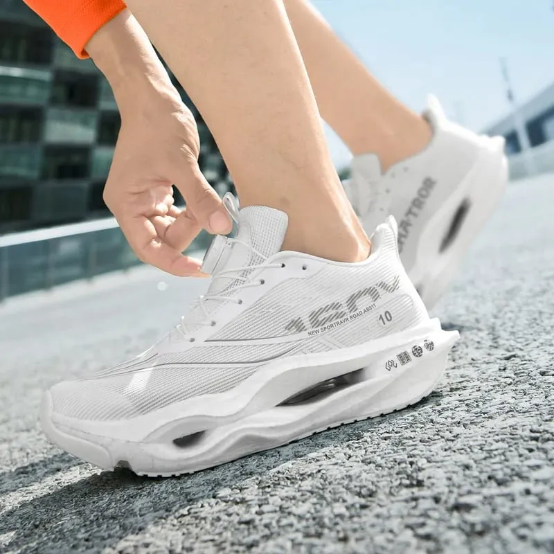 Carbon Plate Racing Running Shoes Non-Slip Men Ultra Light Elastic Cushion Athletic Sneakers Speed Training Marathon Sport Shoes — image 3