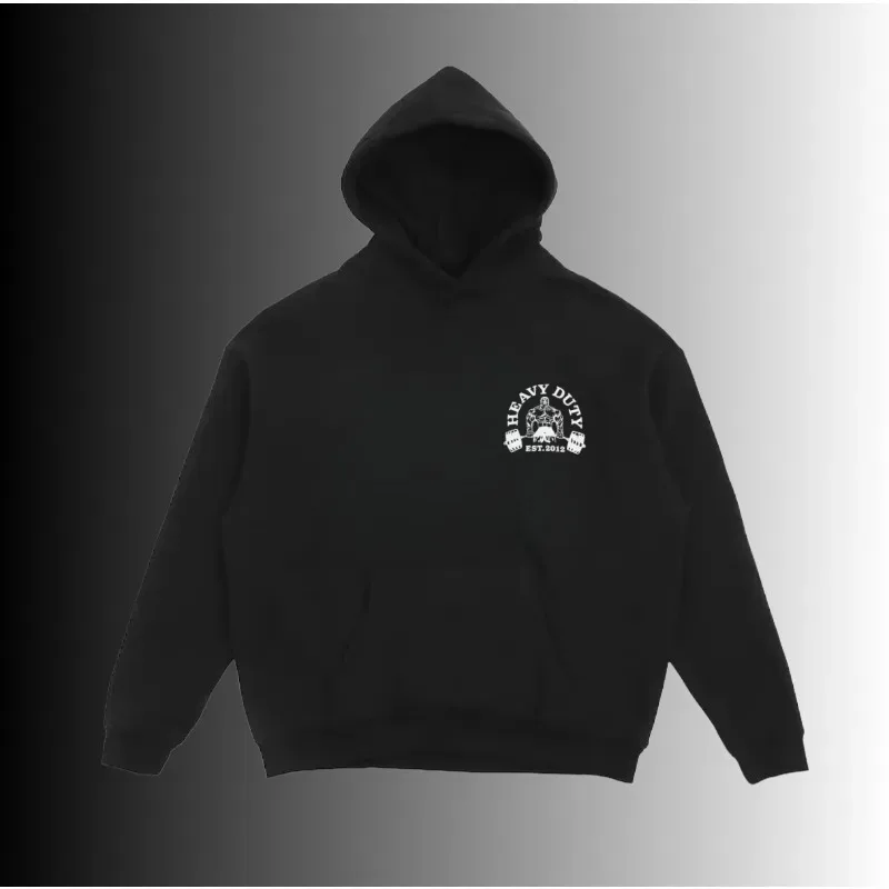Wake The Beast Printed Men's and Women's Cotton Hoodies Without Drawstring Loose Warm Sweater Long Sleeve Plush Pullover