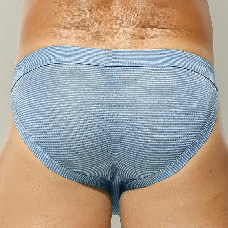 Men's Panties Underwear Low Rise Briefs U Convex Pouch Underpants Breathable Lingerie