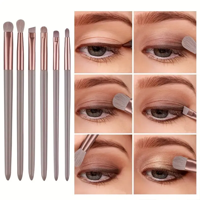13Pcs Makeup Brushes Tool Set Cosmetic Powder Eye Shadow Foundation Blush Blending Beauty Make Up Brush For Makeup Starters Gift