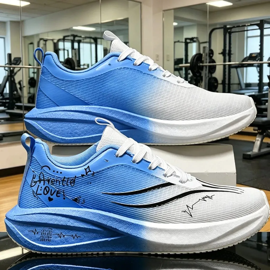 Unisex Marathon Running Shoes Carbon Plate Lightweight Sports Sneakers Athletic Walking Training Shoes Basketball Shoes
