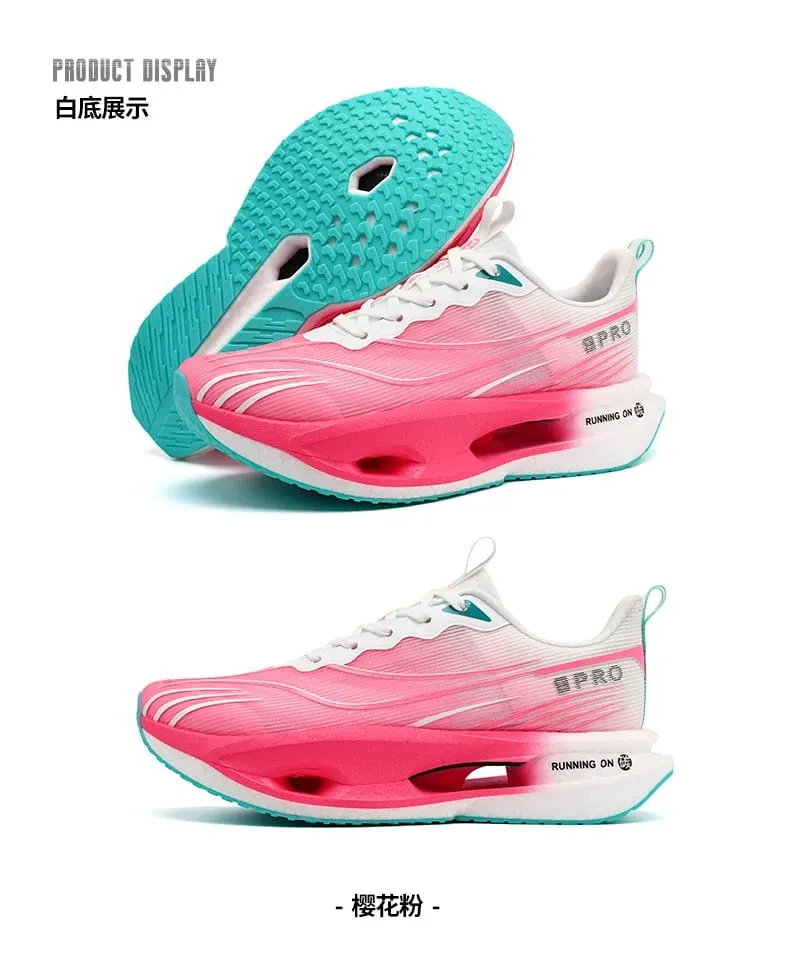 Marathon Men Running Shoes Carbon Board Casual Sneakers Breathable Tennis Sports Trainers Lightweight Women Athletic Sneakers