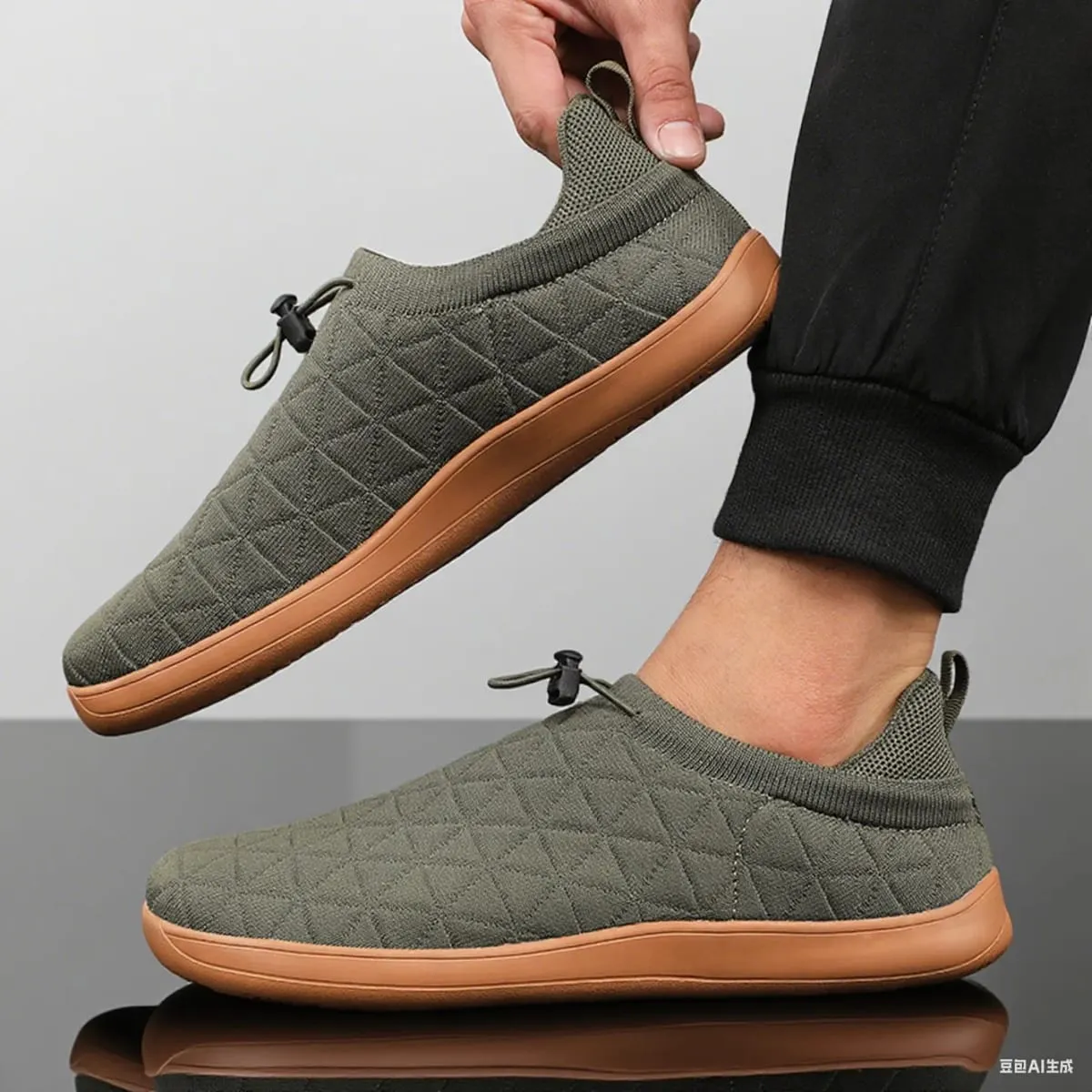 Minimalist and Unisex Wide Mesh Shoes for Comfortable Walking and Casual Outdoor Activities with Soft Soles Suitable for Travel