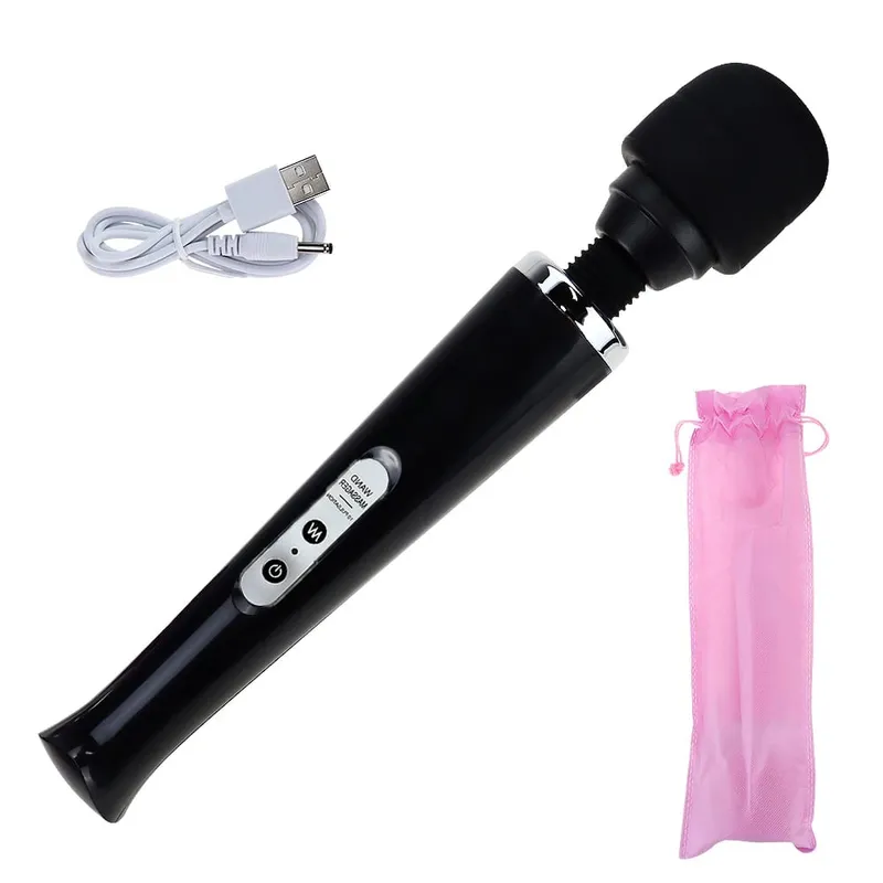 Erotic Toy 10 Speeds Big Size AV Rod Stick Vibrator Powerful Body Massager Sexy Sex Toys for Women Clit Stimulator Magic Wand