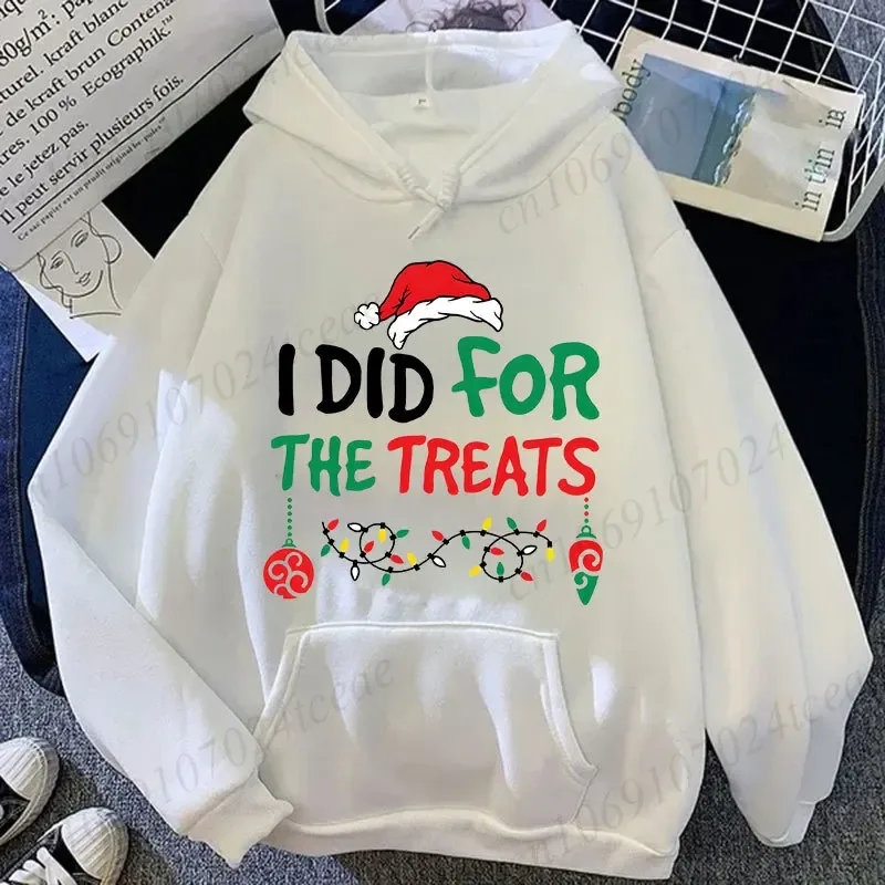 Christmas Couple Matching Hoodies Set I Don't Do Matching Christmas Outfits Santa Hat Print Hoodies Funny Family Xmas Party Gift