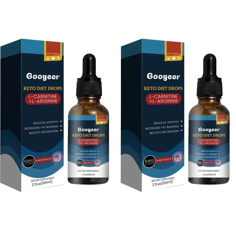 Liquid L-Carnitine Supplement Drops with L-Arginine Green Tea Liquid Supplement for Women