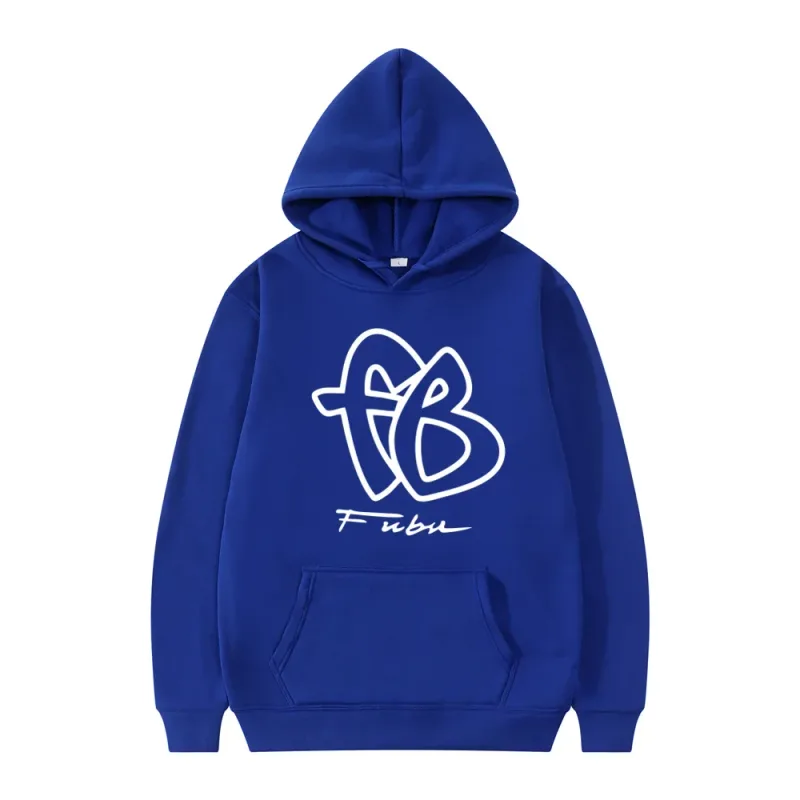 Autumn and Winter Fubu Fb Hoodie, High-quality Men's Hoodie, Fashionable Unisex Streetwear, Men's Casual Pullover