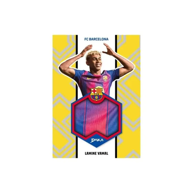 Genuine Daka 2025-26 Real Madrid Barcelona Top Audience Series 2 Collection Card Messi Mbappe Yamal Football Star Player Card