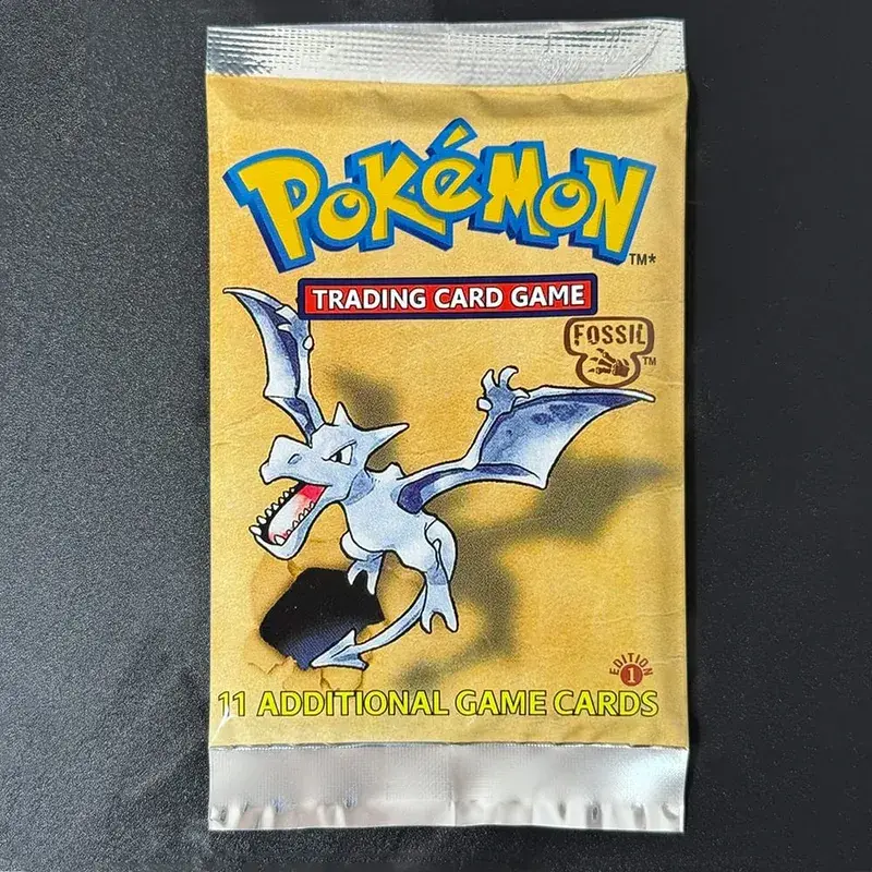Pokémon Booster Packs Base Fossil Jungle 9 single bags 1 pack/11 Cards and Booster Box 3 1Box/36 Packs models Proxy Game Cards