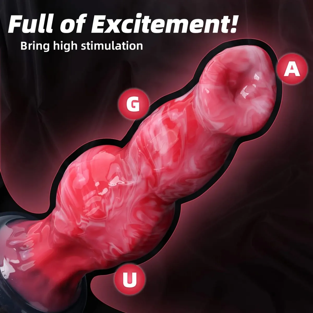 Monster Dog Knot anal dildo silicone dog knot dildo for women with strong suction cup for men and women Adult Sex Toys products