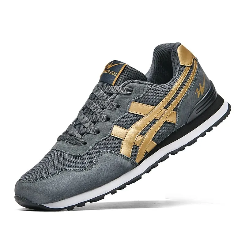 Double Star Training Walking Shoes Breathable Mesh Sports Shoes Versatile Fashion Trendy Men's Shoes