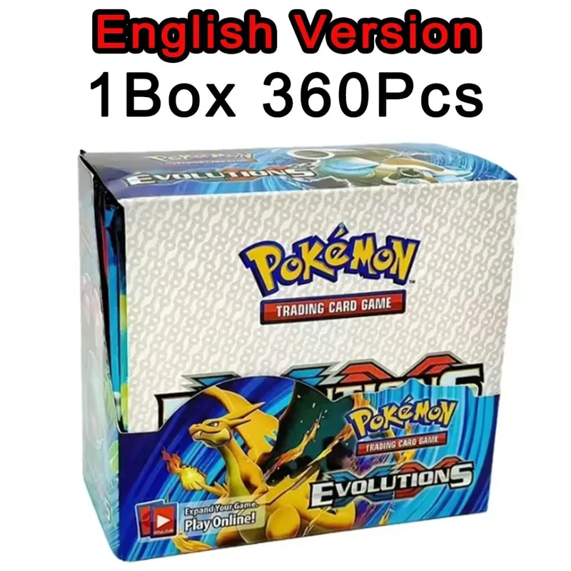 ** 360Pcs EnglishPokémonCards SunMoon Destined PSrismatic Evolutions Scarlet Violet 151 PALDEAN Booster Battle Transaction Card
