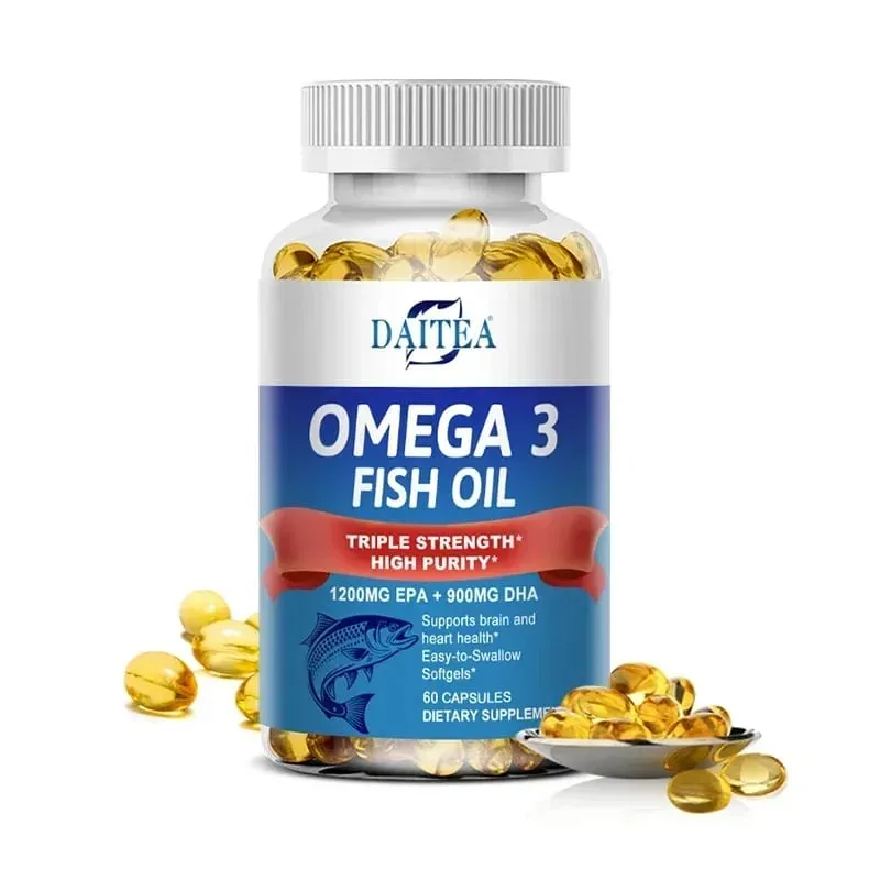 Dầu cá Daitea Triple Strength Omega 3 - Dầu cá bổ sung axit béo EPA & DHA Premium Wild Catch 30/60/120 Viên — image 9