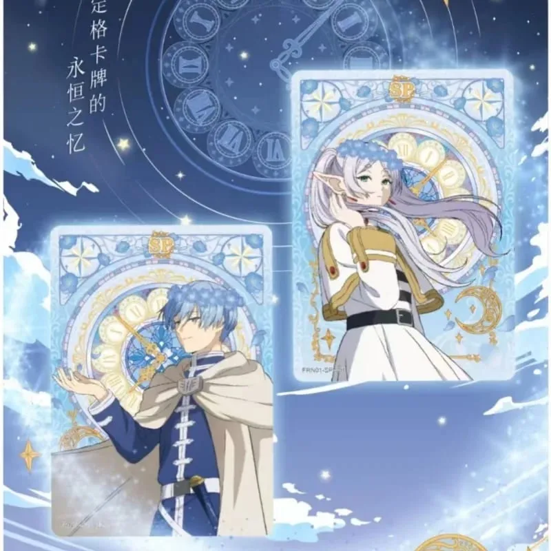 Genuine Frieren: Beyond Journey's End Card Animation Cartoon Game Collection Card Peripheral Children's Toys Holiday Gift